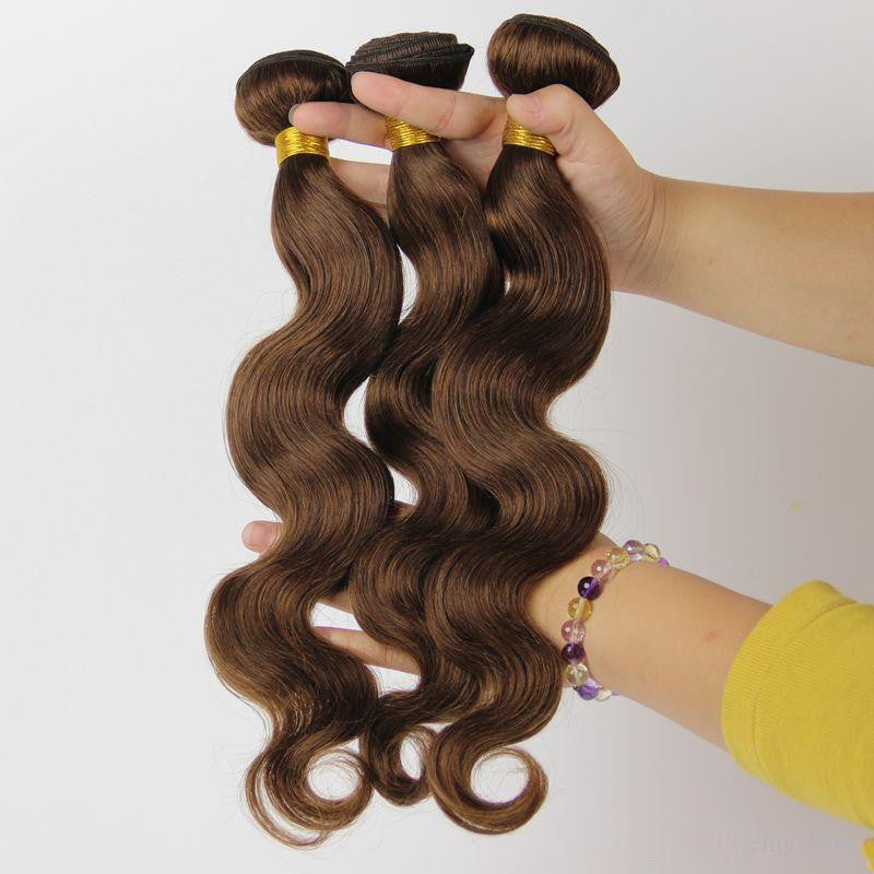 Brown Wavy Hair Bundles