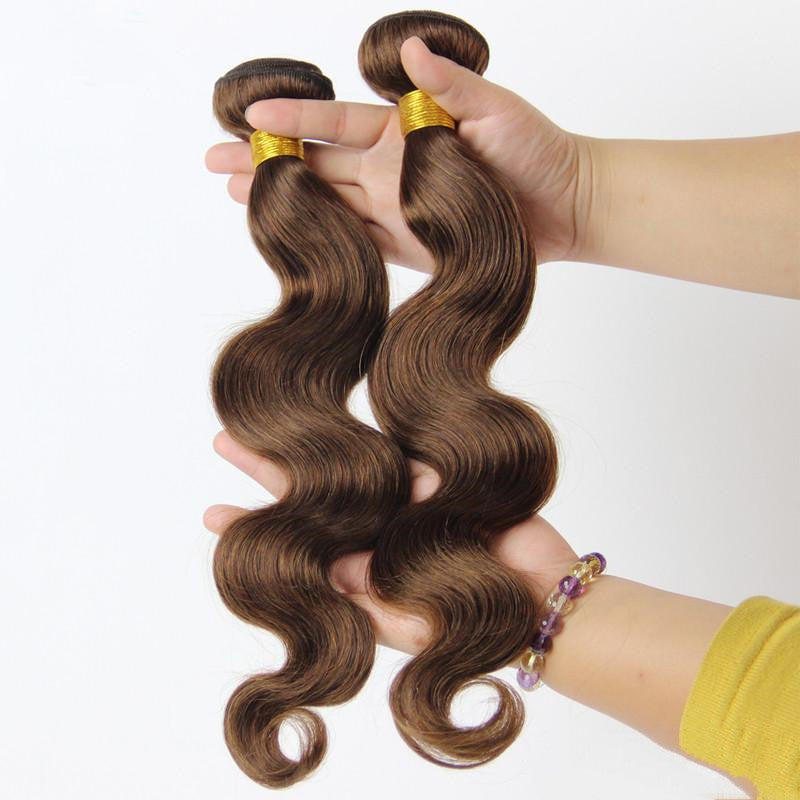 Brown Wavy Hair Bundles