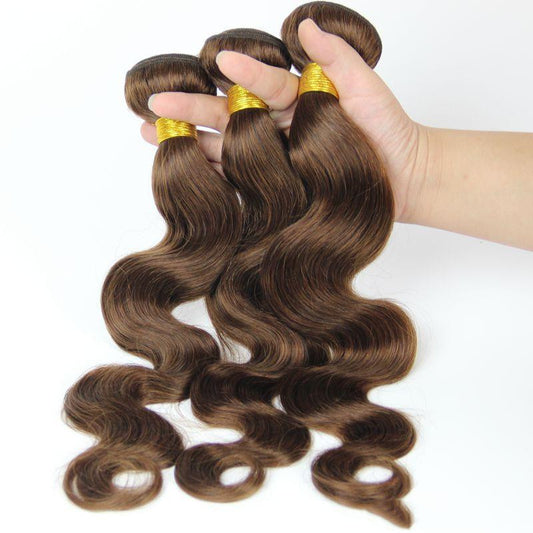 Brown Wavy Hair Bundles