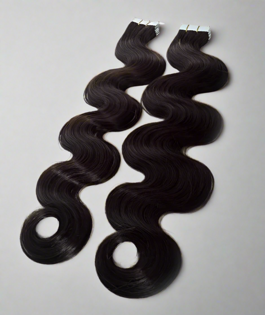 Virgin Brazillian Body Wave Tape In- Extentions