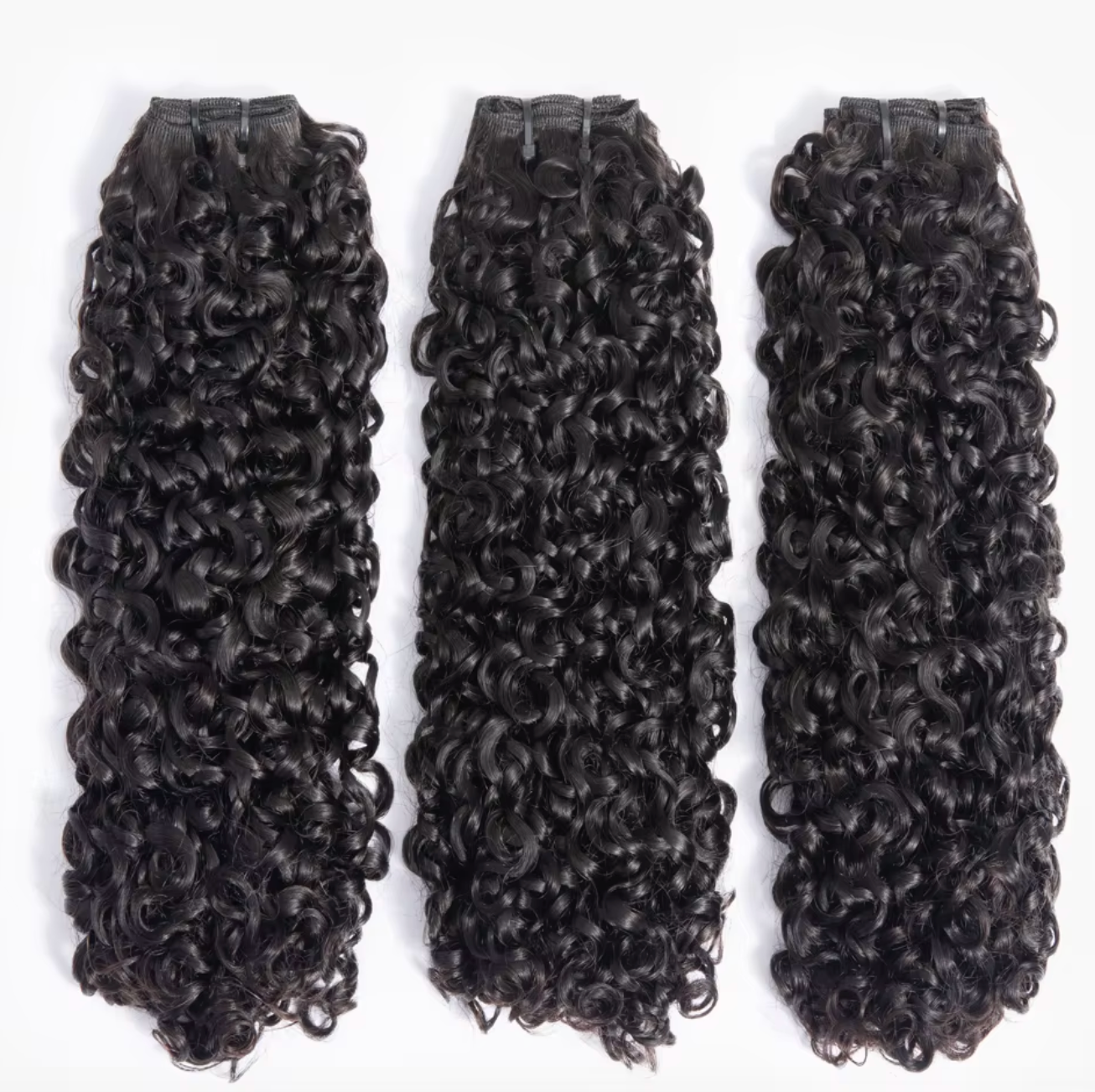 Spiral Curly Virgin Brazillian Wefts