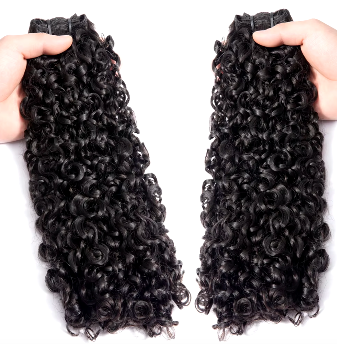 Spiral Curly Virgin Brazillian Wefts